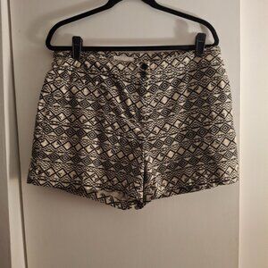 DEPT 222 Geometric Patterned Women's  Shorts